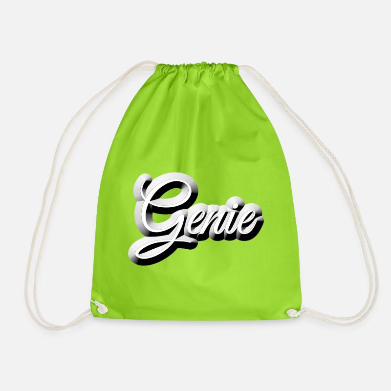 Nerd - GENIUS - Sac de sport léger - vert néon