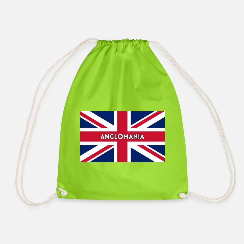 Anglomania - Drawstring Bag - neon green