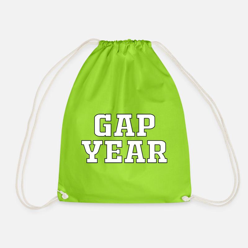 Gap Year - Turnbeutel - Neongrün