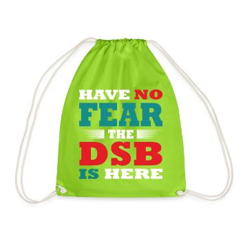 Have no Fear the Datenschutzbeauftragter is here - Turnbeutel - Neongrün - Vorne