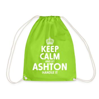 ASHTON Handle It - Turnbeutel - Neongrün - Vorne