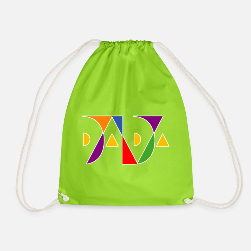 DADA ist bunt! - Turnbeutel - Neongrün