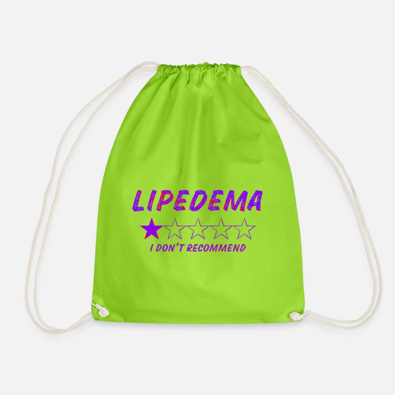 Lipedema Rating - Turnbeutel - Neongrün