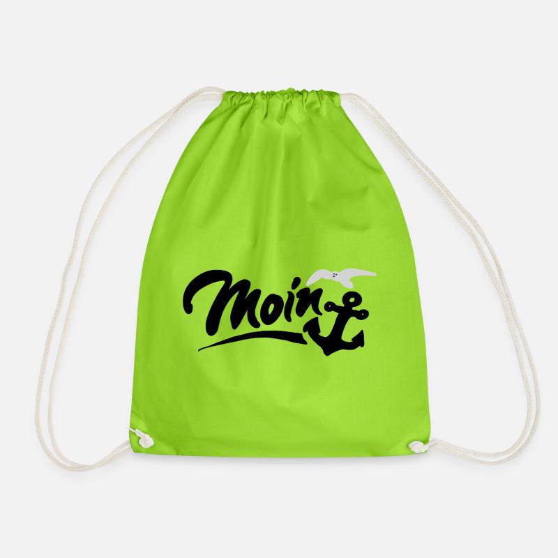Moin - Turnbeutel - Neongrün
