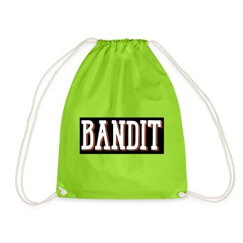 bandit dieb ganowe - Turnbeutel - Neongrün - Vorne