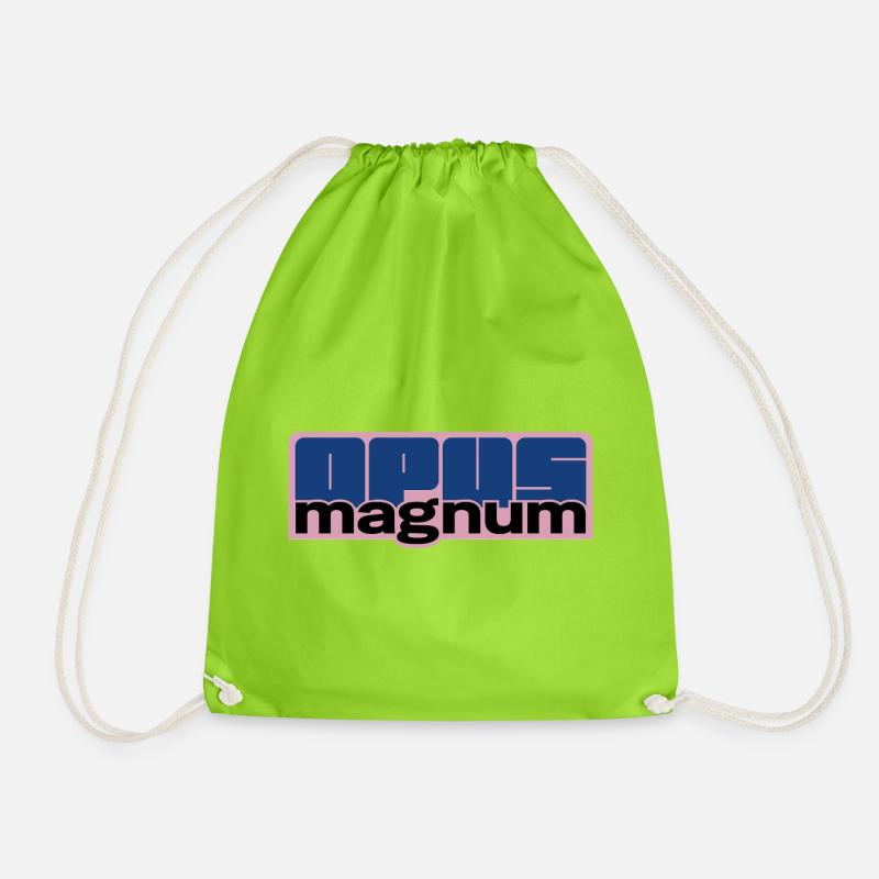 OPUS MAGNUM - Turnbeutel - Neongrün