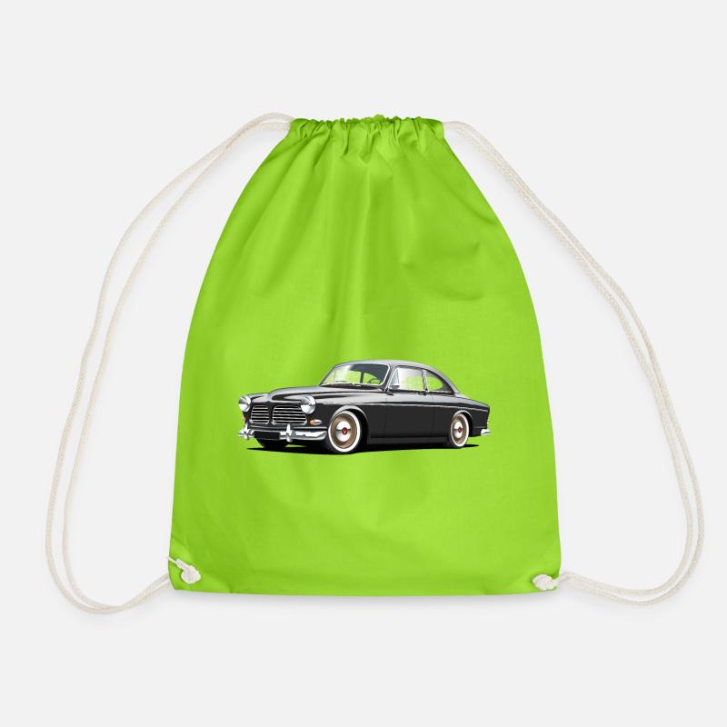 serie 120 custom gris - Sac de sport léger - vert néon