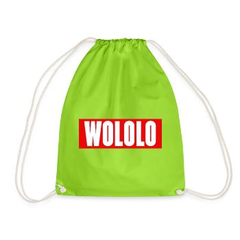 Wololo - 1 - Mobii_3 Edition - Red&White - Turnbeutel - Neongrün - Vorne