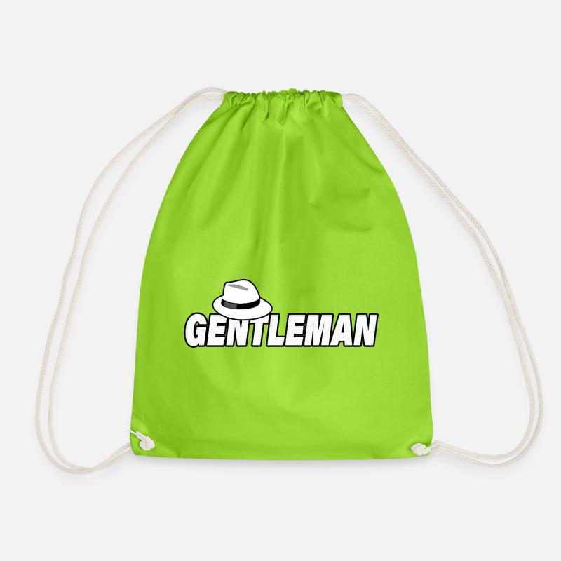 GENTLEMAN - Turnbeutel - Neongrün