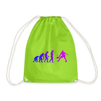 Pickleball player Idee für pickleball athlete Fans - Turnbeutel - Neongrün - Vorne