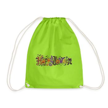 Frohe Halloween-Kreaturen. - Turnbeutel - Neongrün - Vorne
