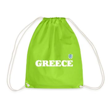 Need design upload - Drawstring Bag - neon green - Front