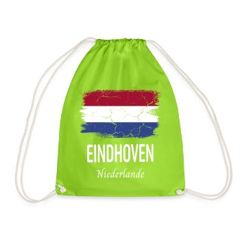 Eindhoven - Turnbeutel - Neongrün - Vorne
