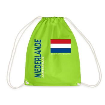 Amsterdam - Sac de sport léger - vert néon - Devant