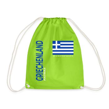 Patras - Sac de sport léger - vert néon - Devant