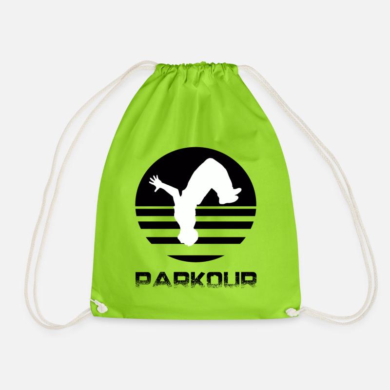 Parkour - Sac de sport léger - vert néon
