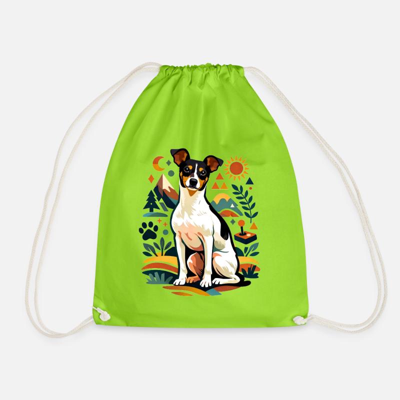 Bodeguero Folk Style - Turnbeutel - Neongrün