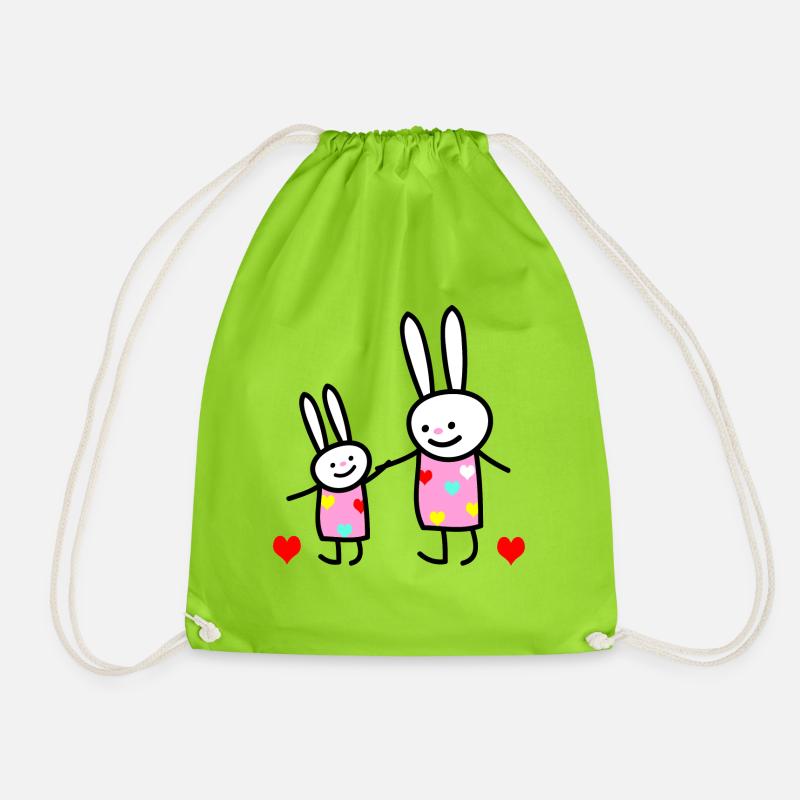 rabbit children - Sac de sport léger - vert néon