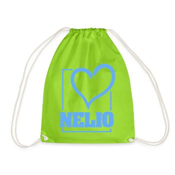 Bachelor Nelio - Drawstring Bag - neon green - Front
