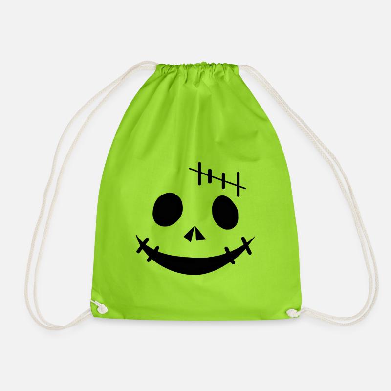 Das Monster von Frank - Turnbeutel - Neongrün