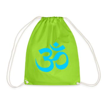 Curcuma OM - Sac de sport léger - vert néon - Devant