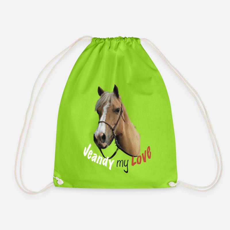 Jeandy - Turnbeutel - Neongrün