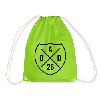 Dad 2026 - Dad 26 - Dad - Father's Day - Dad 2026 - Drawstring Bag - neon green - Front