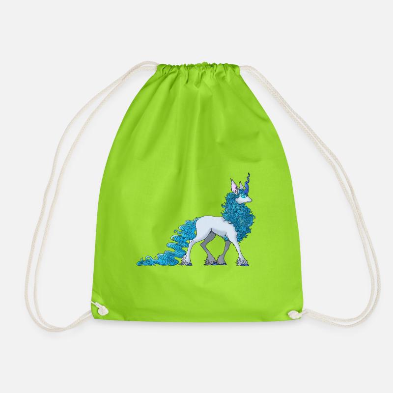 Cornelune - Drawstring Bag - neon green
