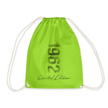 Anniversaire 1962 Édition Limitée Cadeau Occasion Cool - Sac de sport léger - vert néon - Devant