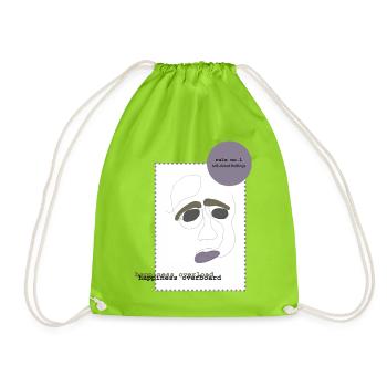 Parler de ses sentiments 1 - Sac de sport léger - vert néon - Devant