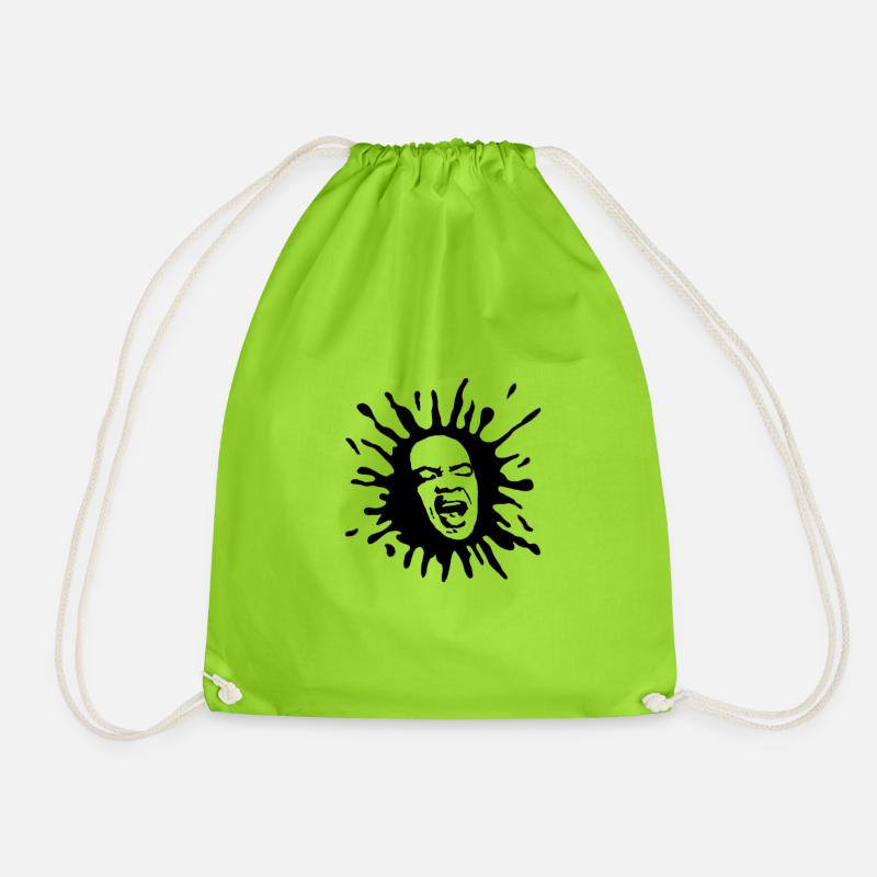 bill - Drawstring Bag - neon green