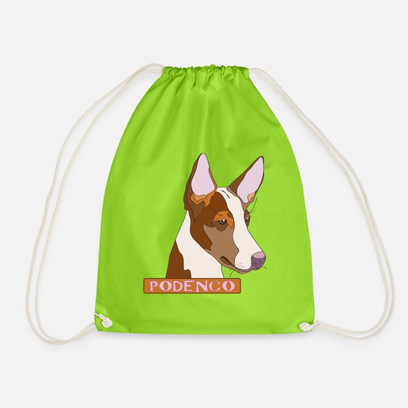 Podenco - Sac de sport léger - vert néon