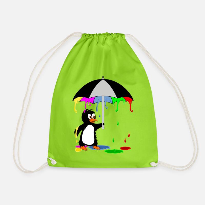 Pingouin - Sac de sport léger - vert néon