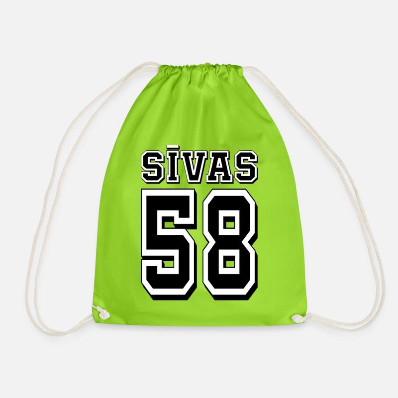 Sivas 58 - Turnbeutel - Neongrün