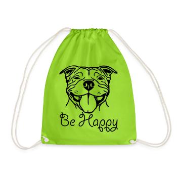 sbtsmile3 - Sac de sport léger - vert néon - Devant