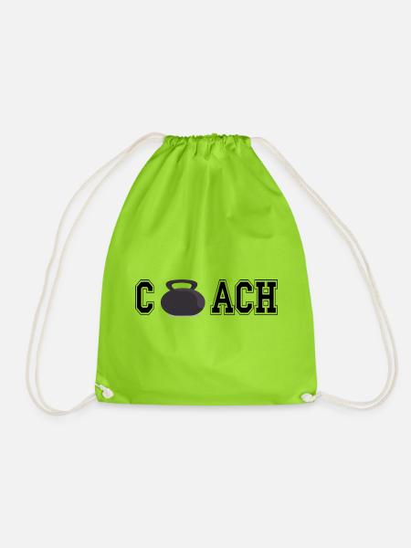 Coach Sweatshirt T-Shirt und Zubehör - Turnbeutel - Neongrün