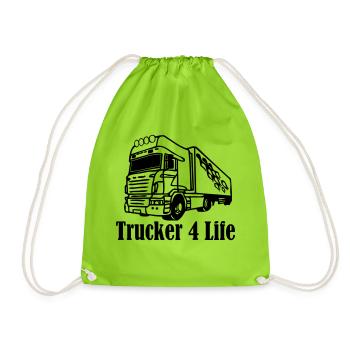 truck02 - Sac de sport léger - vert néon - Devant
