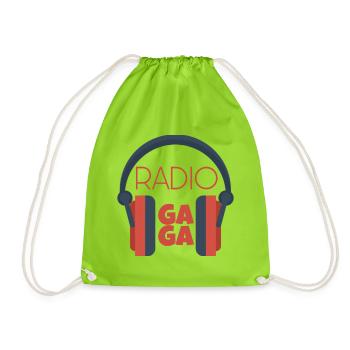 Radio Gaga - Sac de sport léger - vert néon - Devant