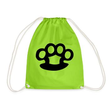 Anneau de choc - Sac de sport léger - vert néon - Devant