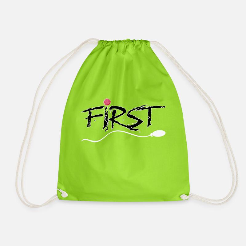 FIRST - Turnbeutel - Neongrün