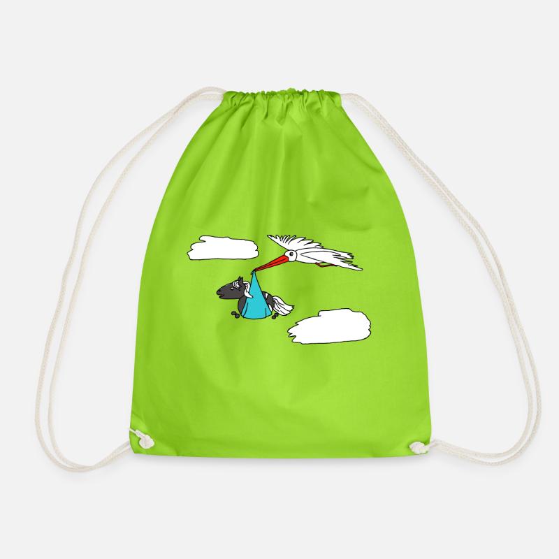 Flying Jolfur - Turnbeutel - Neongrün