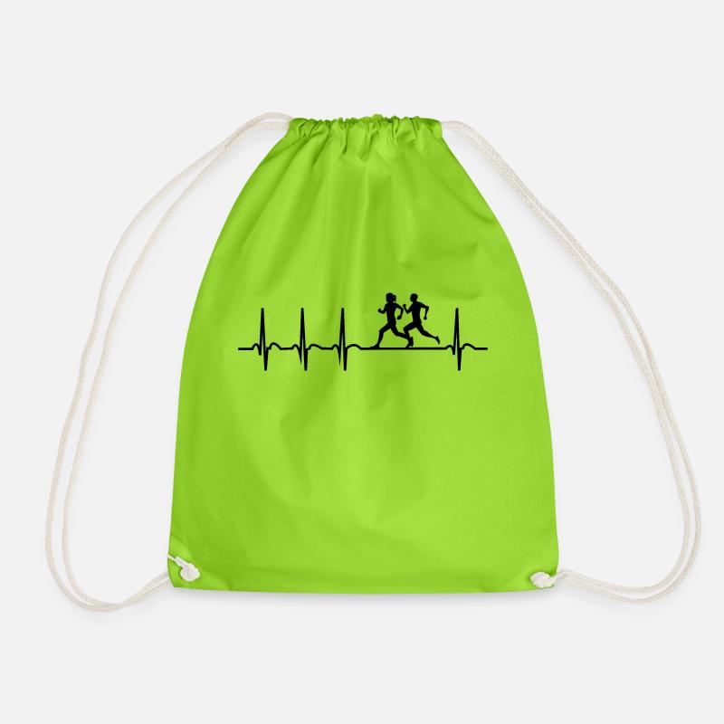 Running - Turnbeutel - Neongrün