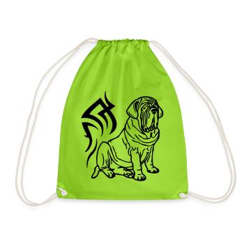 mastinomastiff22 - Sac de sport léger - vert néon - Devant