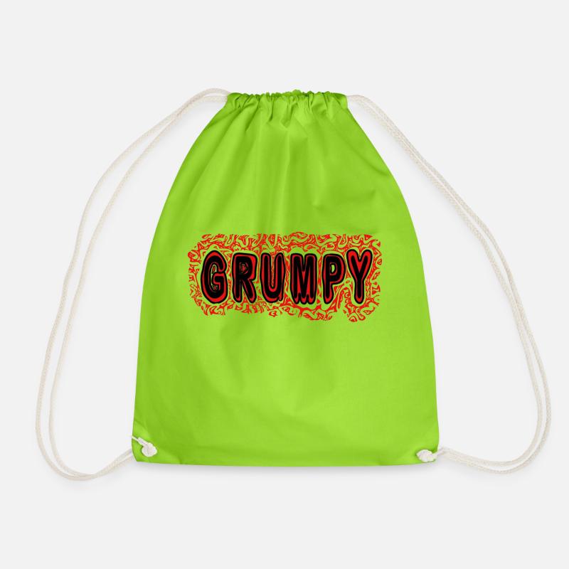 Grumpy - Sac de sport léger - vert néon