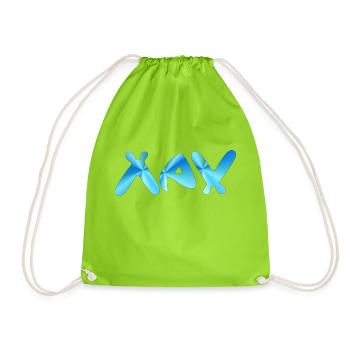 Max - Drawstring Bag - neon green - Front