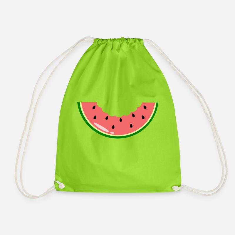 Melone - Turnbeutel - Neongrün