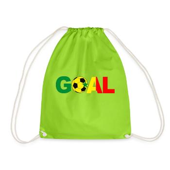 Football Sénégal But - Sac de sport léger - vert néon - Devant