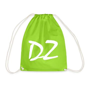 Dz - Turnbeutel - Neongrün - Vorne