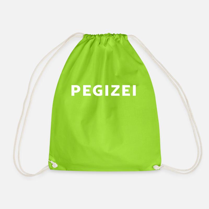 Pegizei - Turnbeutel - Neongrün