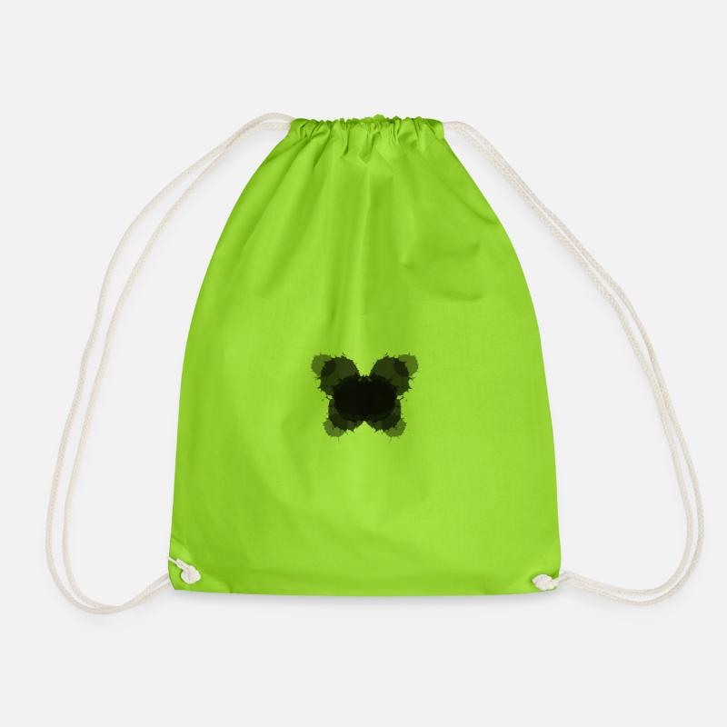 papillon - Sac de sport léger - vert néon